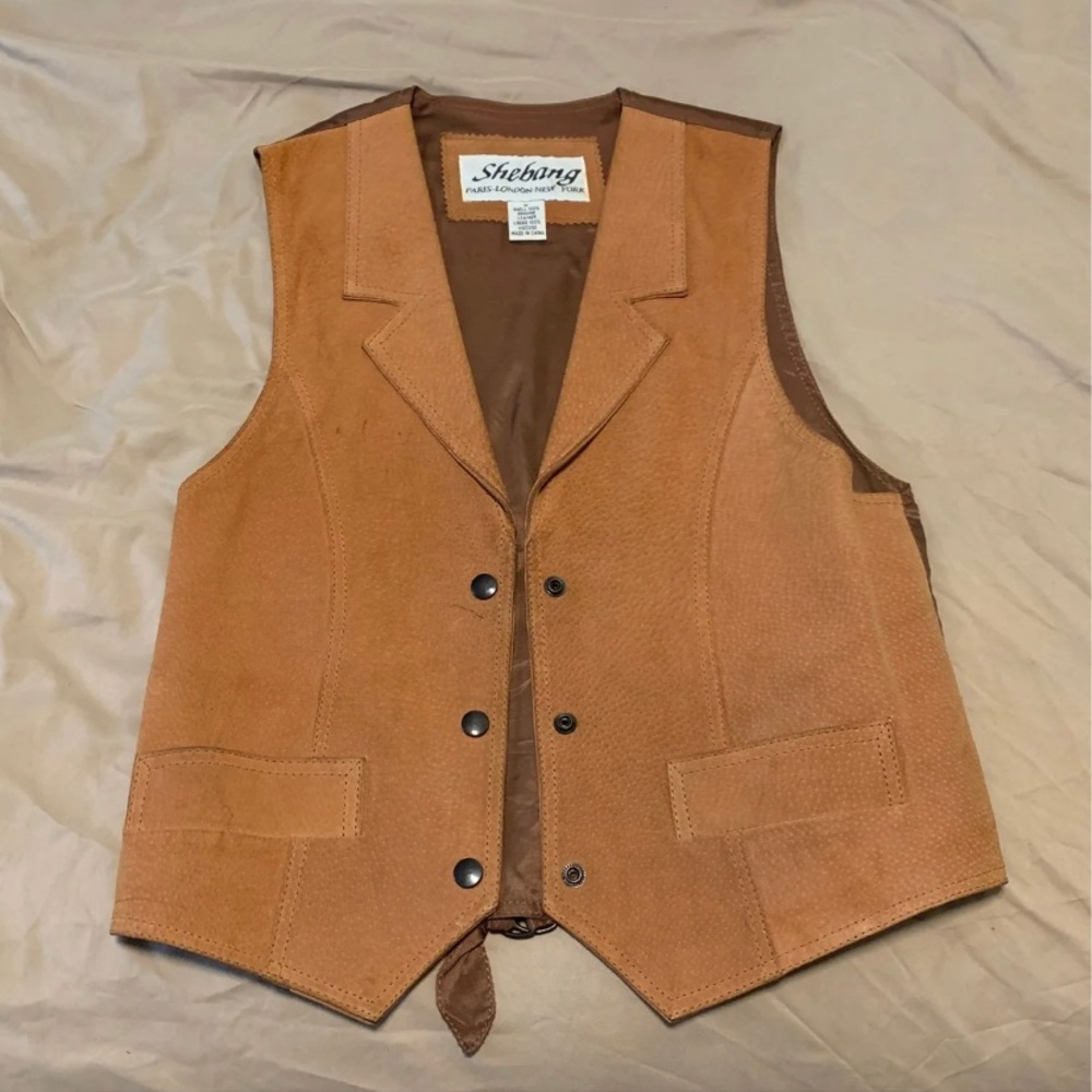 Leather Vest